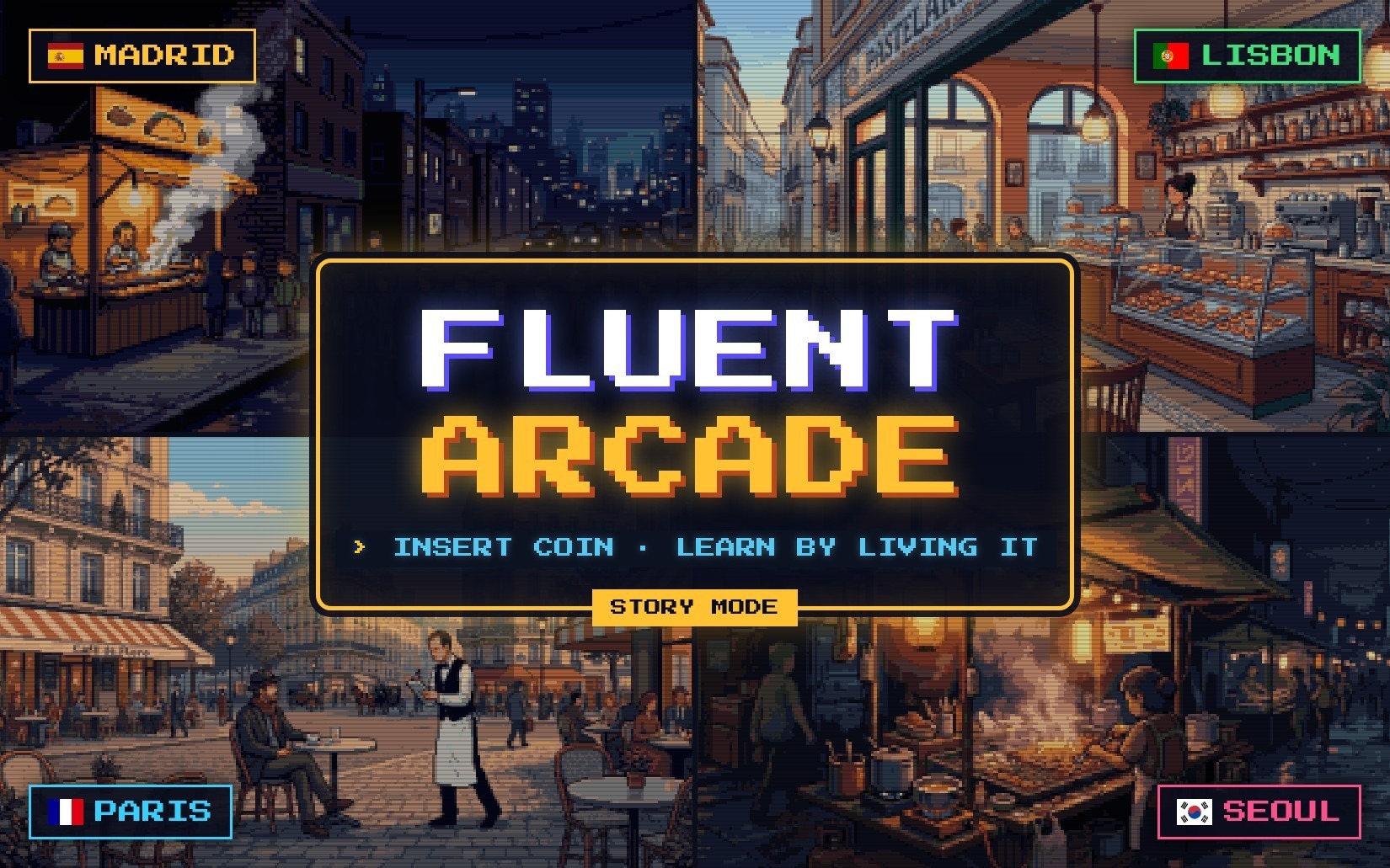 Screenshot of FLUENT Arcade