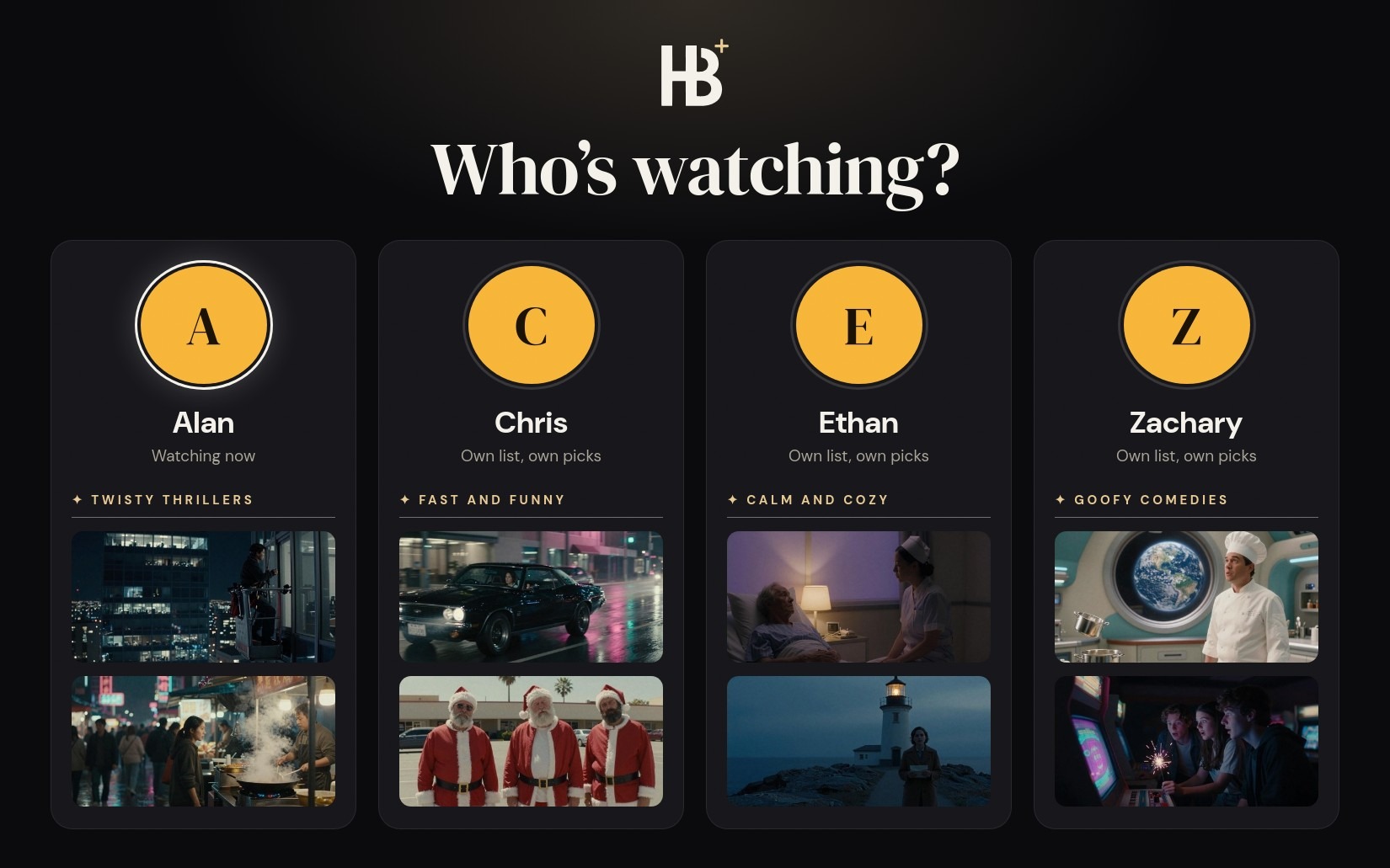 HB+: Everyone gets a seat